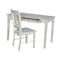 International Concepts Desk with Chair 26 in D X 26 H, 30 W X Hardwood, Unfinished K-OF-50-C10 - alternate 2
